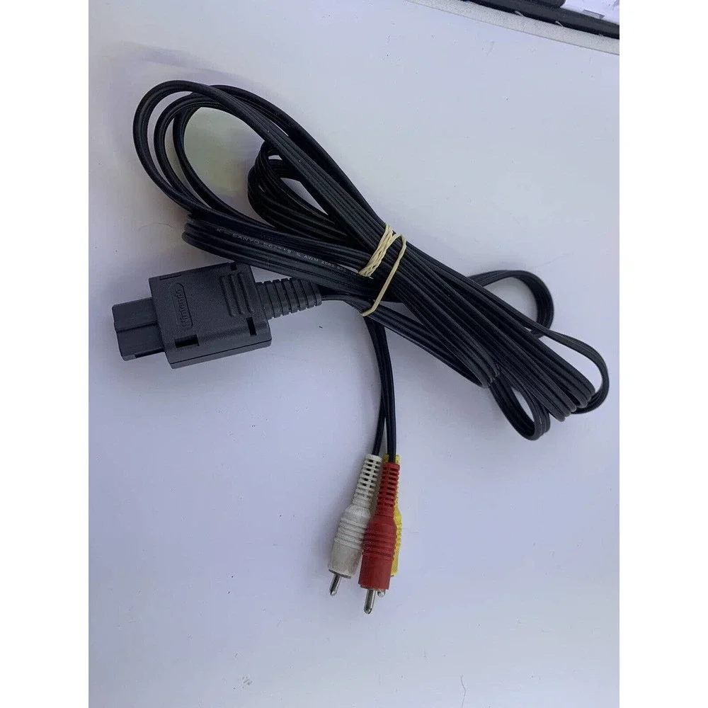 Nintendo Official OEM Video AV Composite Cable for Super SNES Gamecube N…